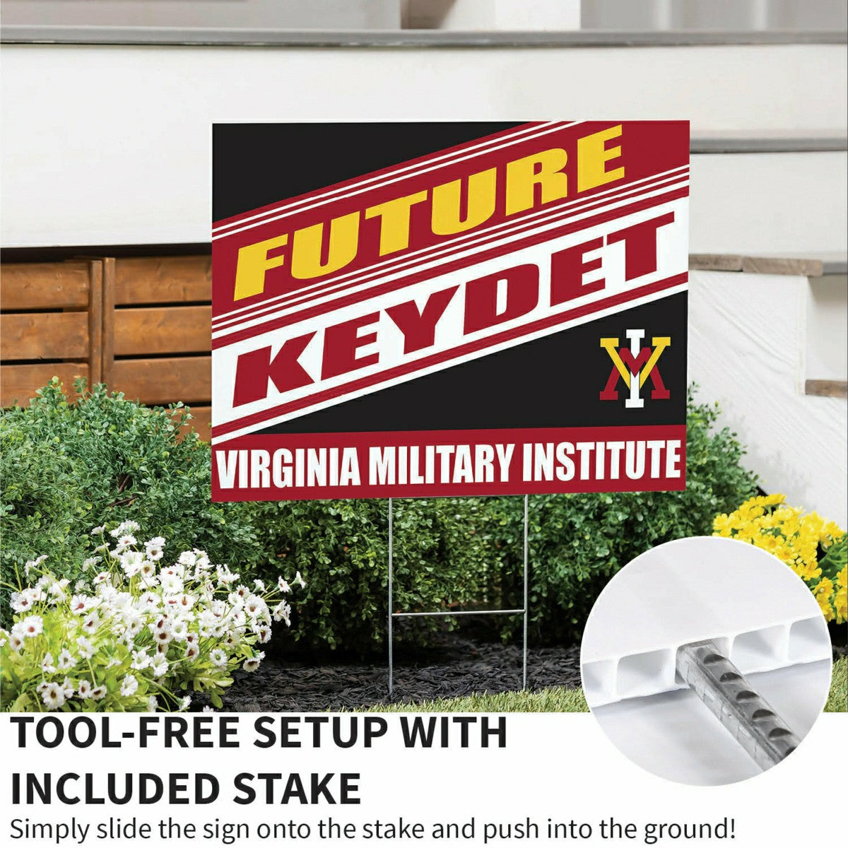 Virginia Military Institute Coroplast Yard Sign, Future Student