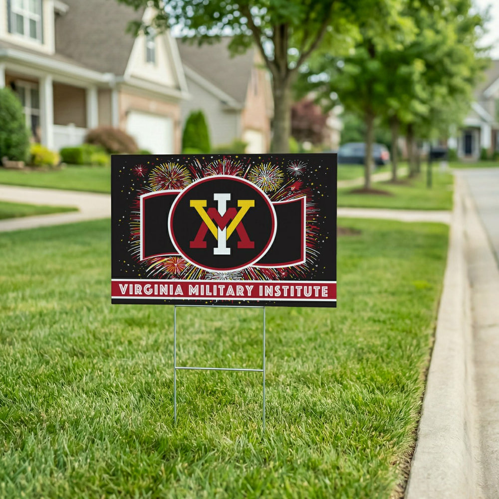 Virginia Military Institute Yard Sign, Patriotic
