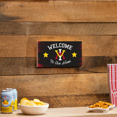 Virginia Military Institute Wood Wall Sign, 6x11