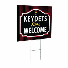 Virginia Military Institute Coroplast Yard Sign, "Fans Welcome"