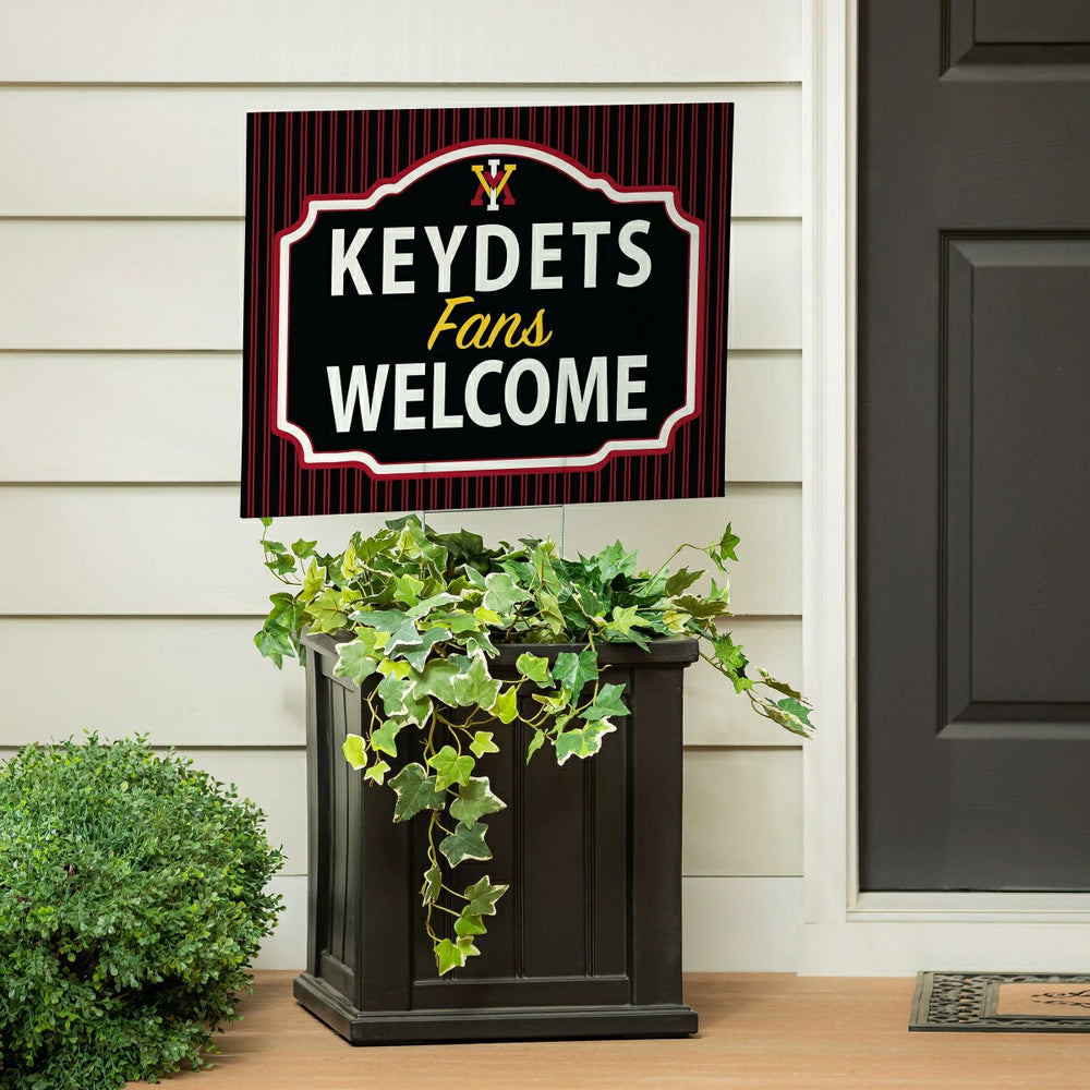 Virginia Military Institute Coroplast Yard Sign, "Fans Welcome"