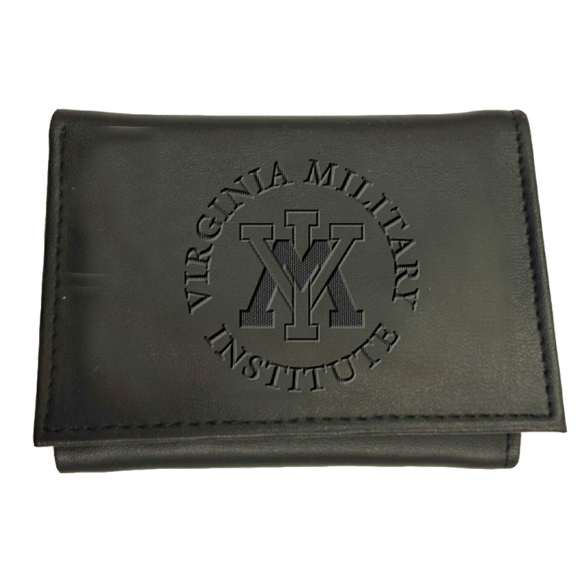 Virginia Military Institute (VMI), Tri-Fold Wallet, Black