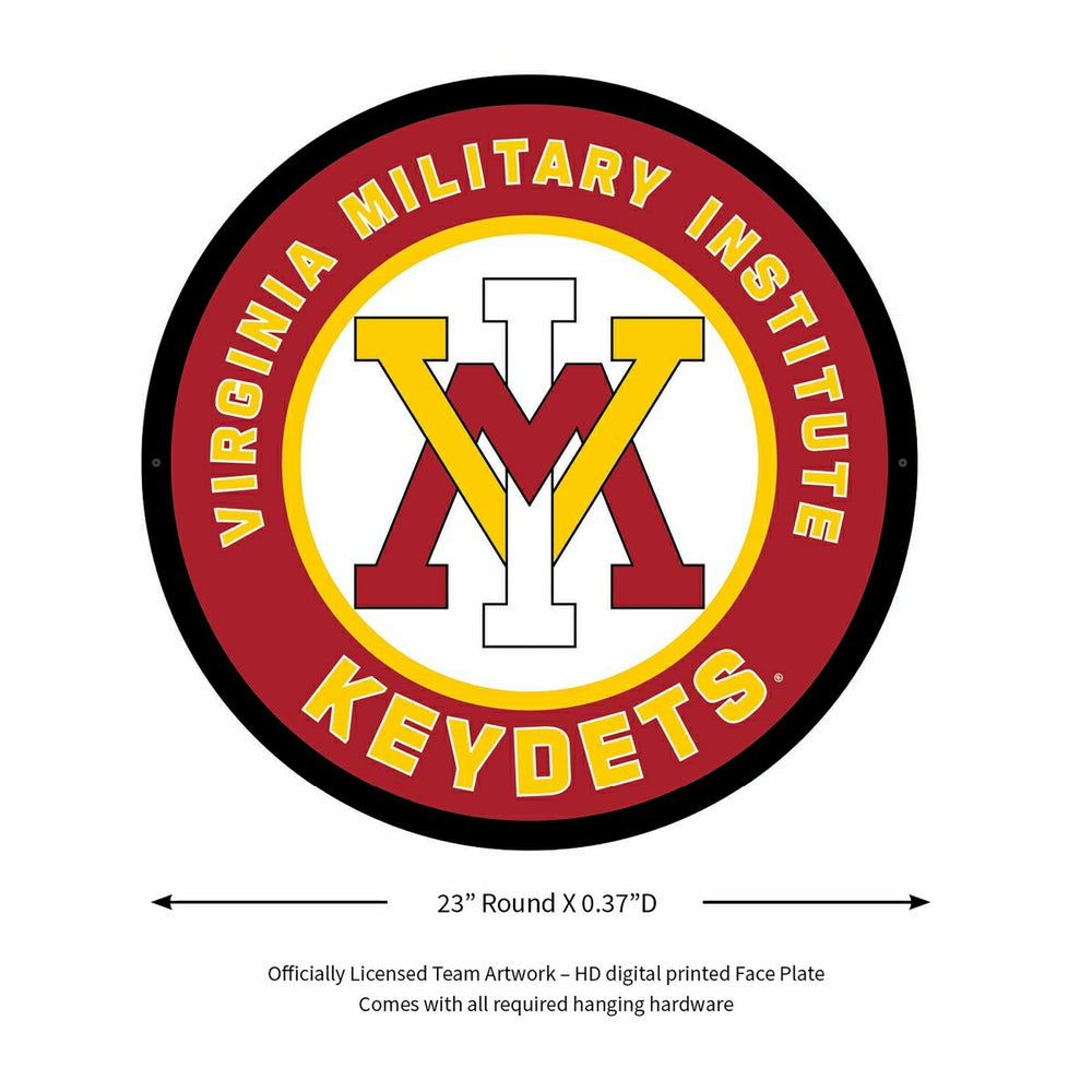 LED Wall Decor, Round, Virginia Military Institute