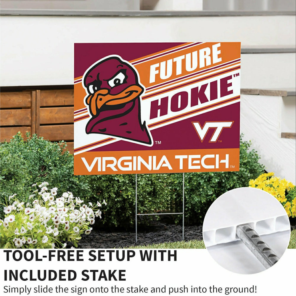 Virginia Tech Coroplast Yard Sign, Future Student