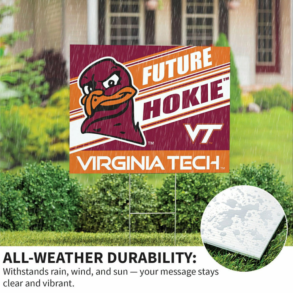Virginia Tech Coroplast Yard Sign, Future Student