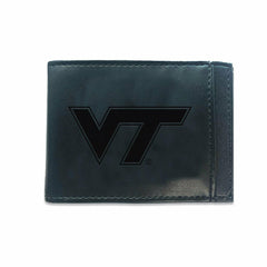 Front Pocket Wallet w/ RFID Blocking, Virginia Tech, Black