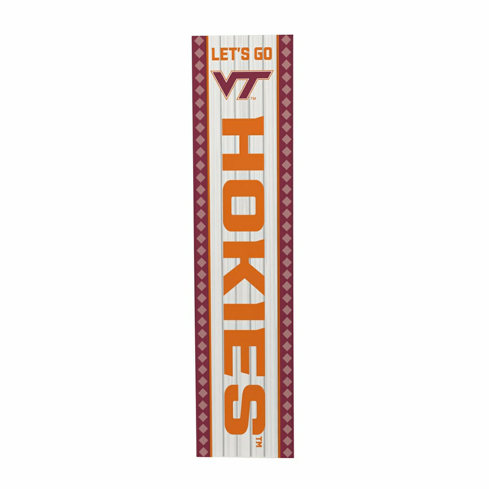 47" Double Sided Leaner, Virginia Tech, Christmas