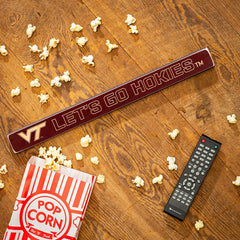 Virginia Tech Engraved Wood Sign, 1.5" x 18"