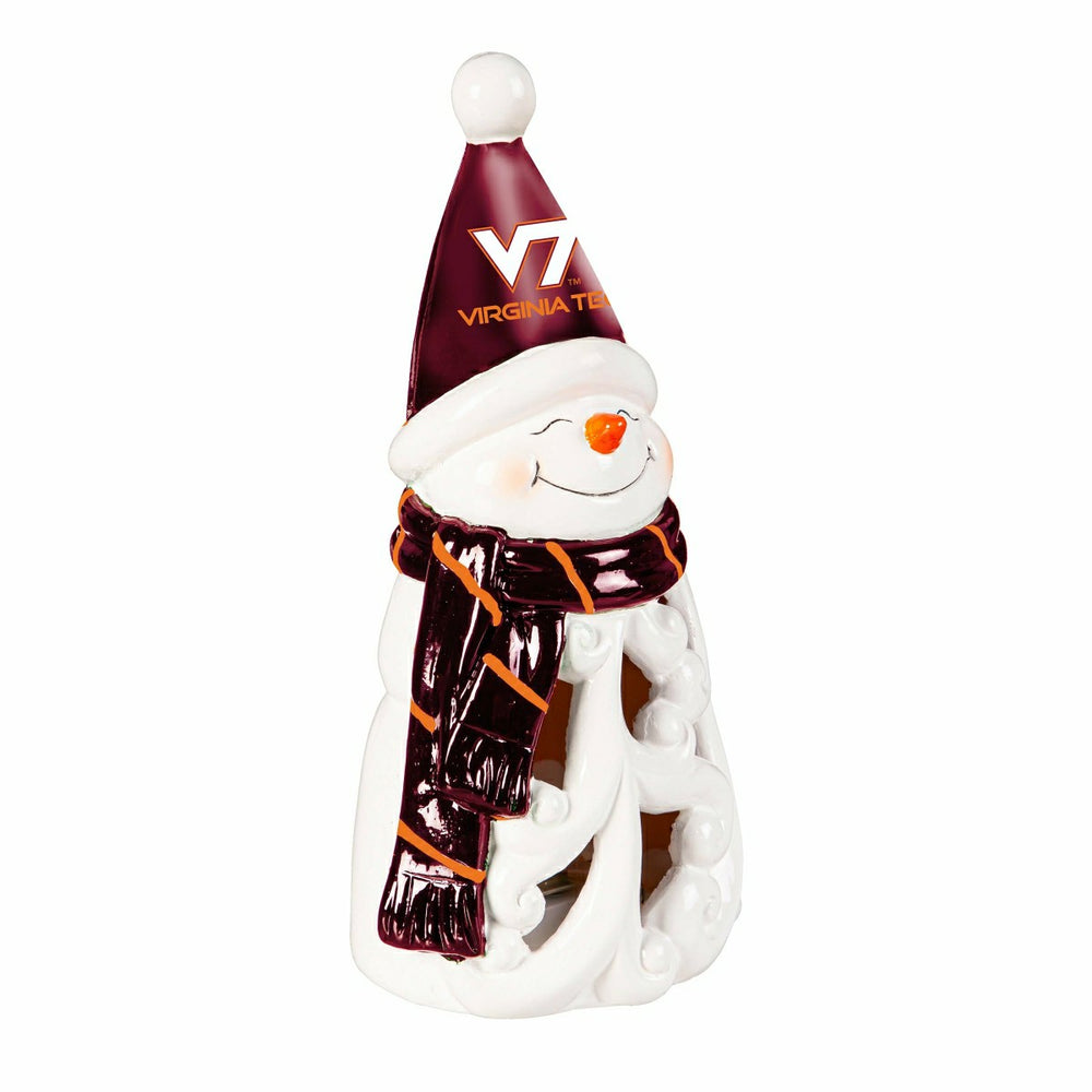 Virginia Tech Snowman LED Statuary, 8"