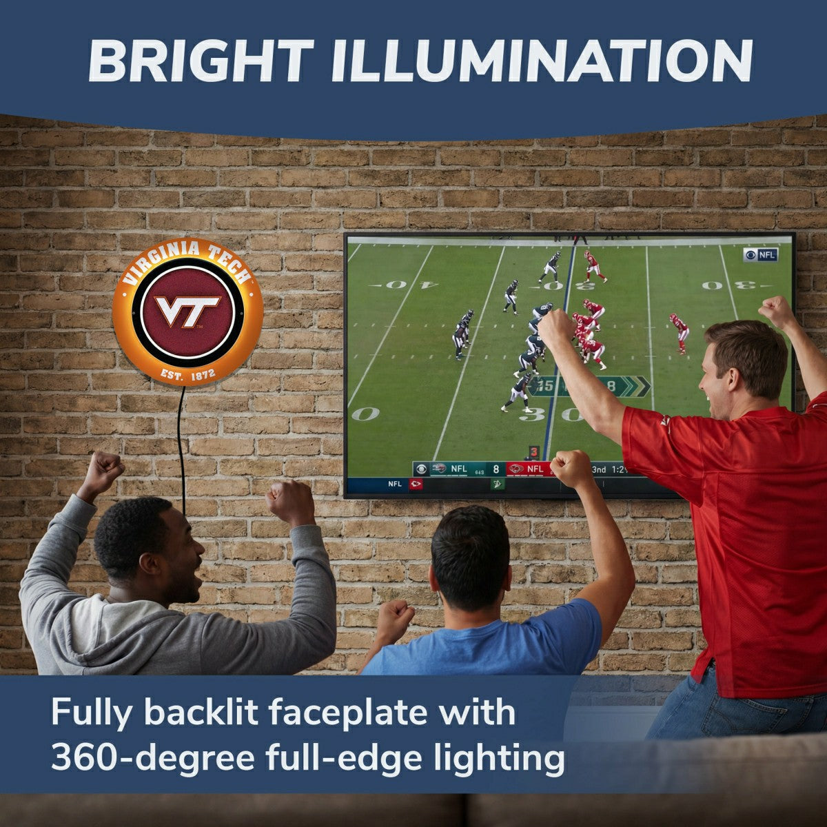 Virginia Tech, Metal Lite, Round