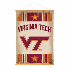 Virginia Tech, Canvas Wall Tapestry, Large, 54x36