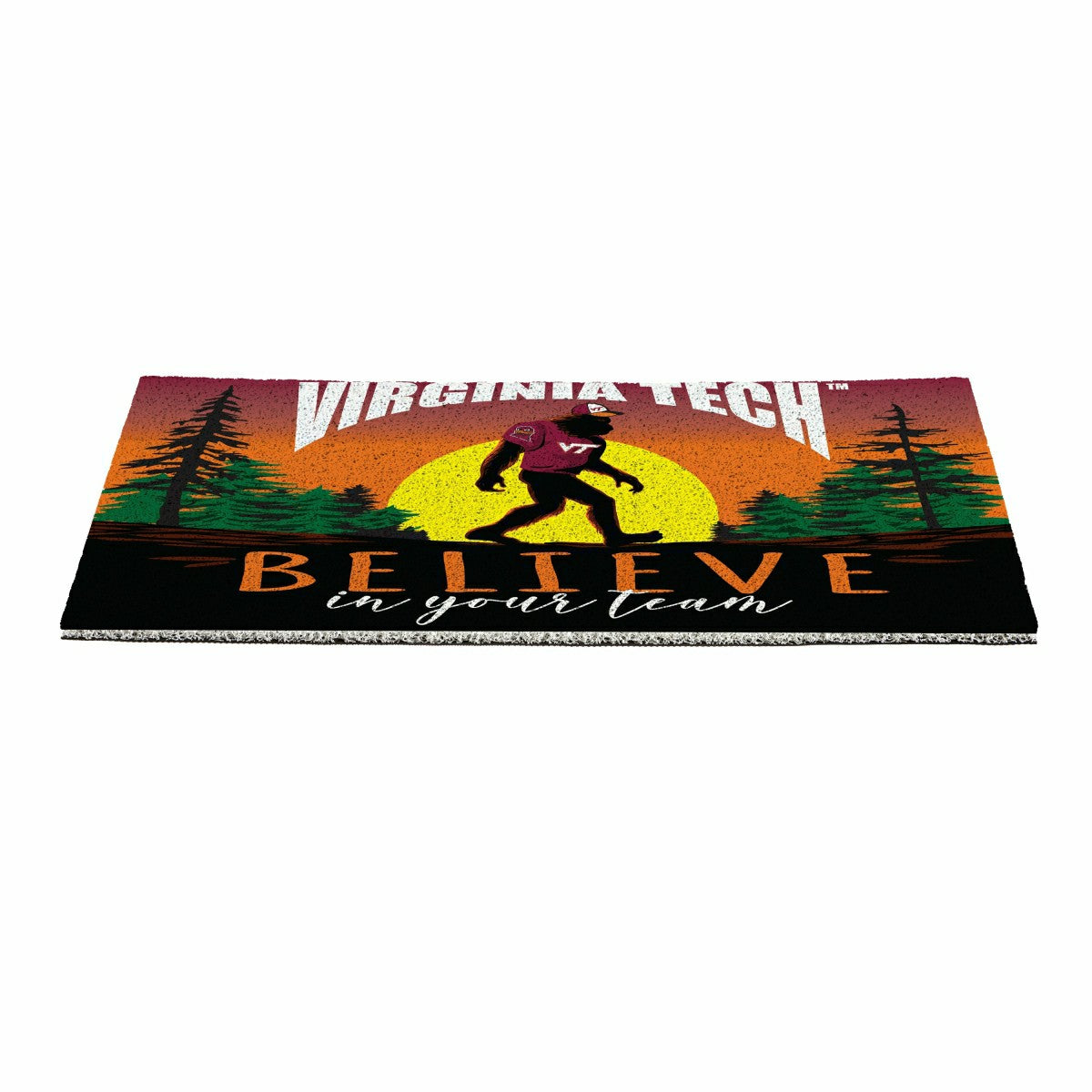 Virginia Tech Bigfoot PVC Mat, 28"x16"