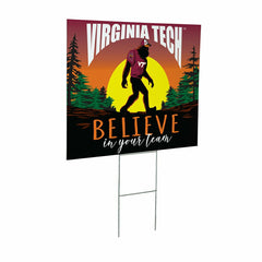 Virginia Tech Yard Sign, Bigfoot