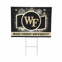 Wake Forest University Yard Sign, Patriotic
