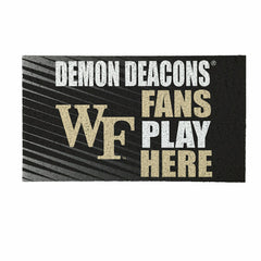 Wake Forest University Fan Mat, 28"x16"