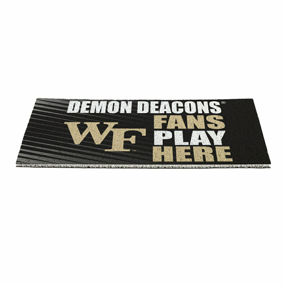 Wake Forest University Fan Mat, 28"x16"