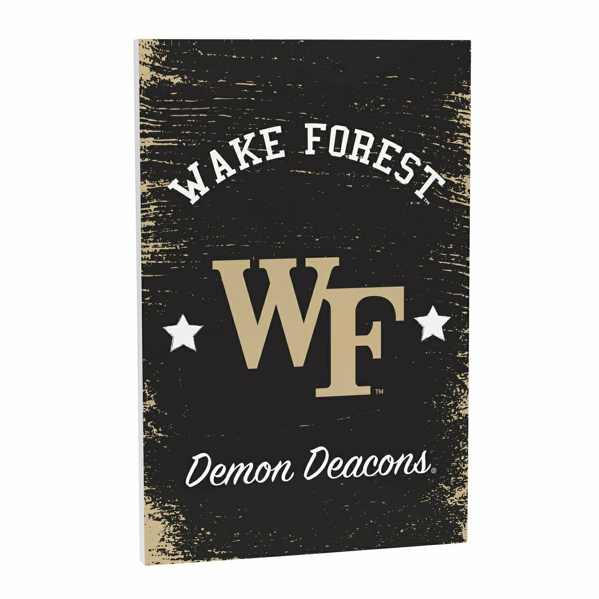 Wake Forest University Wood Wall Sign, 16x24