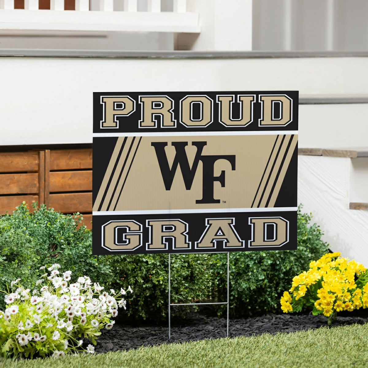 Wake Forest University Coroplast Yard Sign Graduate