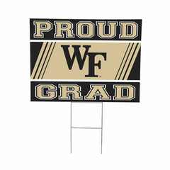 Wake Forest University Coroplast Yard Sign Graduate