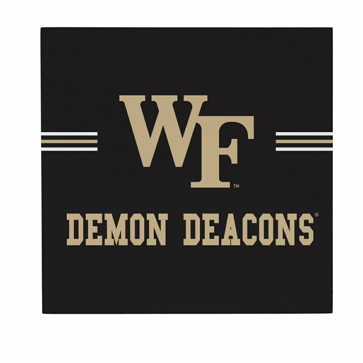 Wake Forest University Wood Wall Sign, 12x12