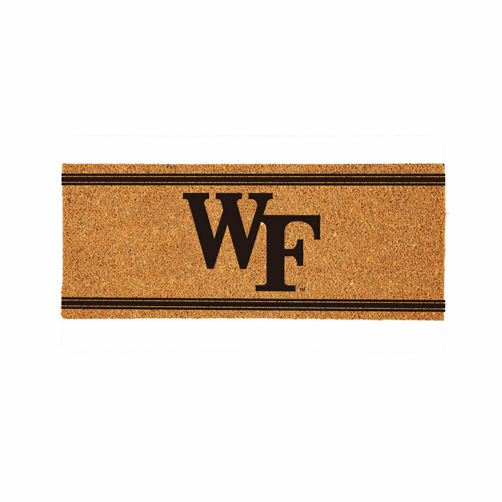 Wake Forest University Extra Large One Color Coir Mat, 60"x24"