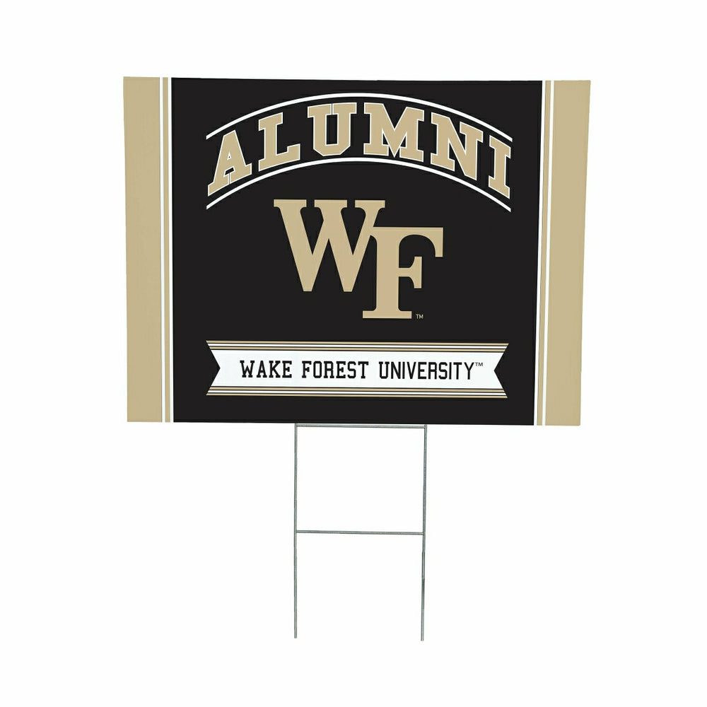 Wake Forest University Coroplast Yard Sign Alumni