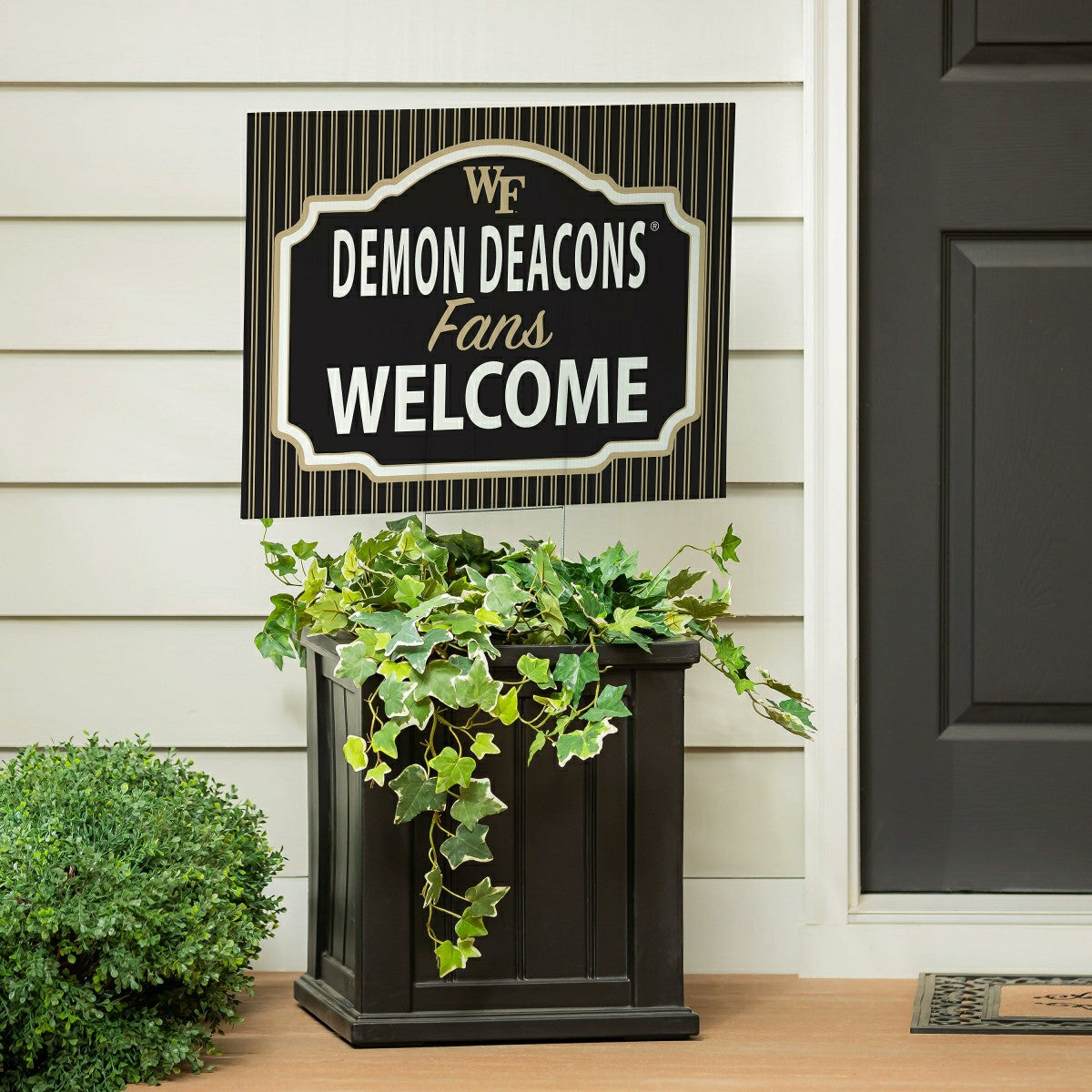 Wake Forest University Coroplast Yard Sign, "Fans Welcome"