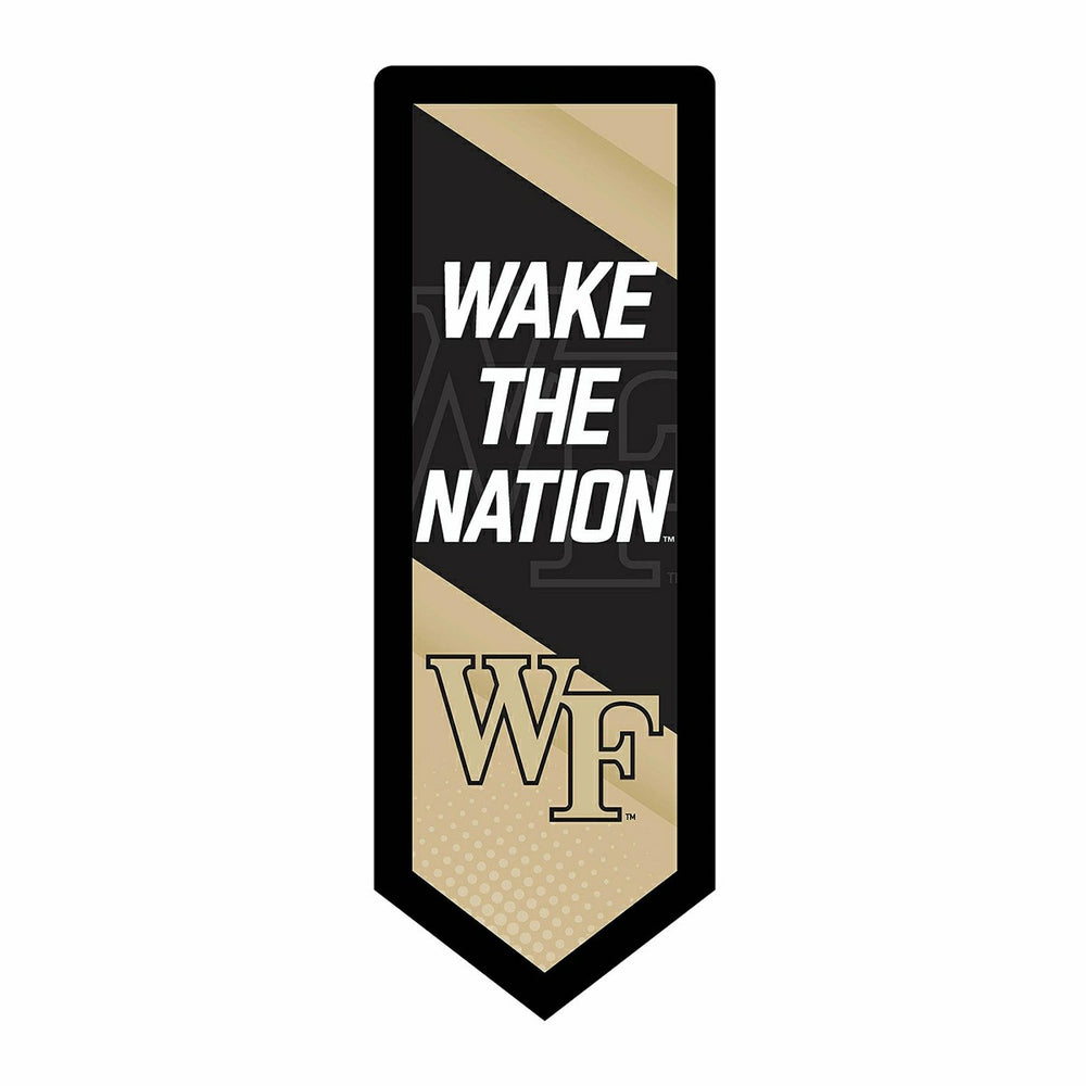 LED Wall Decor, College Football Pennant, Wake Forest University