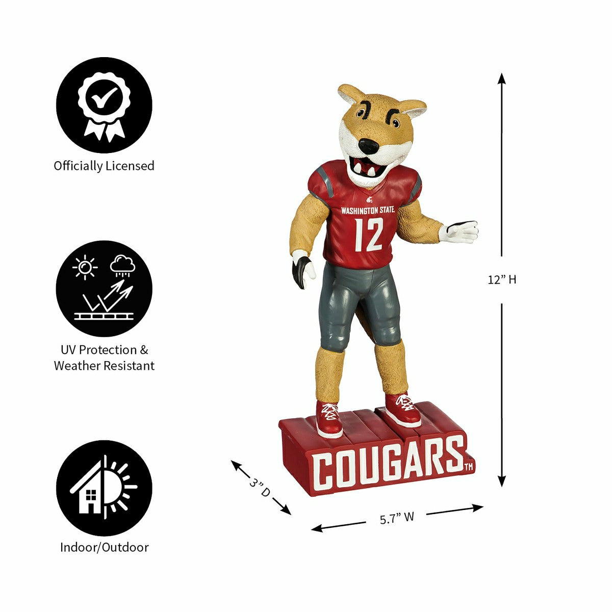 Washington State University, Mascot Statue, Cougars