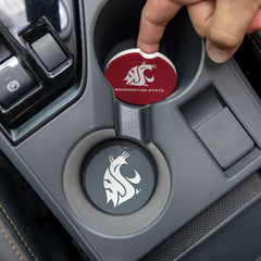 Washington State University Car Coaster Set, 2pc