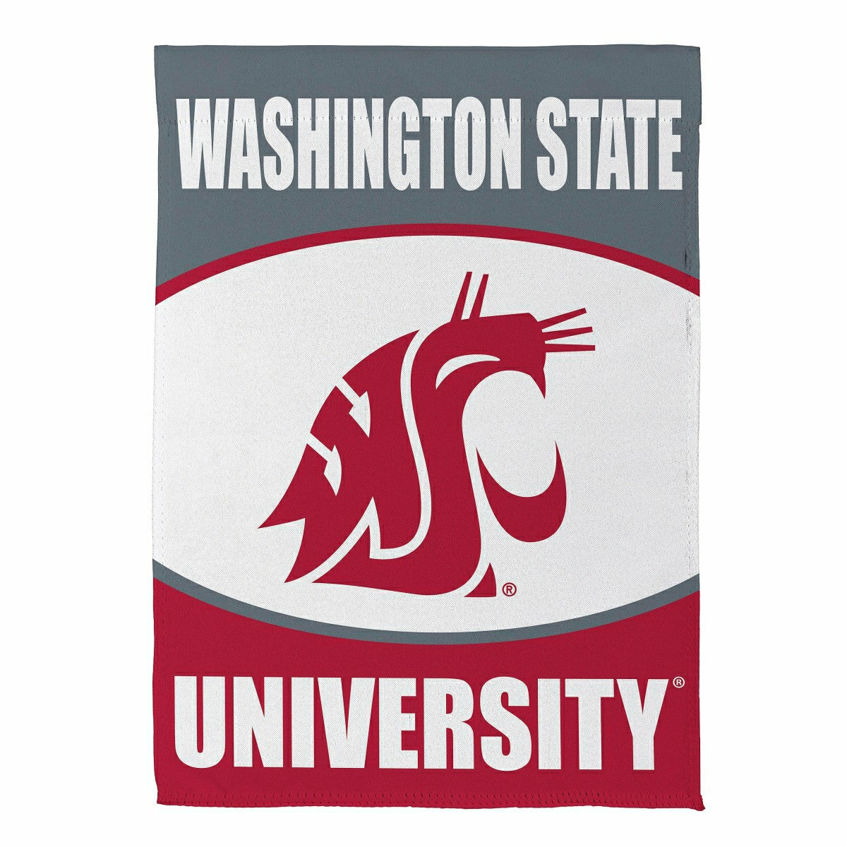 Washington State University Suede House Flag