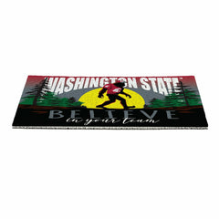Washington State University Bigfoot PVC Mat, 28"x16"