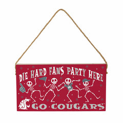 Washington State University Halloween Wood Wall Sign, 6x11
