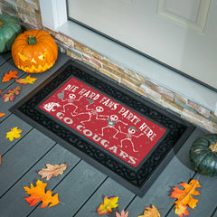 Washington State University Flocked Coir Halloween Sassafras Switch Ma