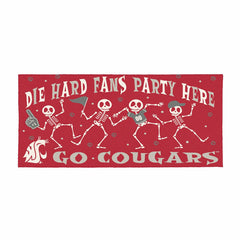 Washington State University Flocked Coir Halloween Sassafras Switch Ma