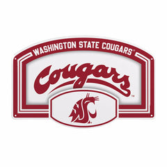 Washington State University USA Embossed Steel Wall Sign, 11" x 17"