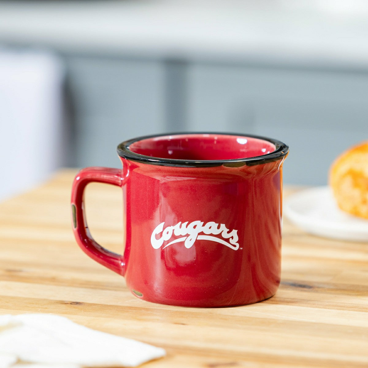 Washington State University Ceramic Camp Cup with Enamel Finish, 14oz