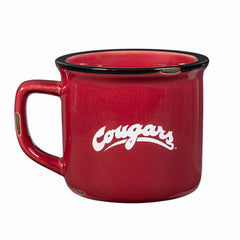 Washington State University Ceramic Camp Cup with Enamel Finish, 14oz