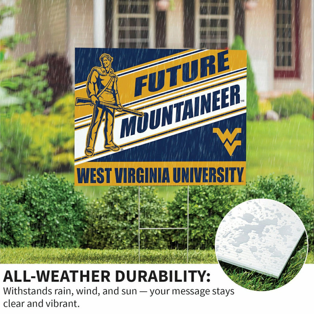 West Virginia University Coroplast Yard Sign, Future Student