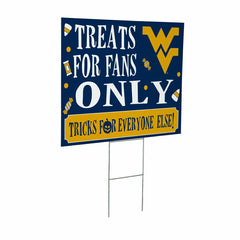 West Virginia University Yard Sign, Halloween Treats for Fans