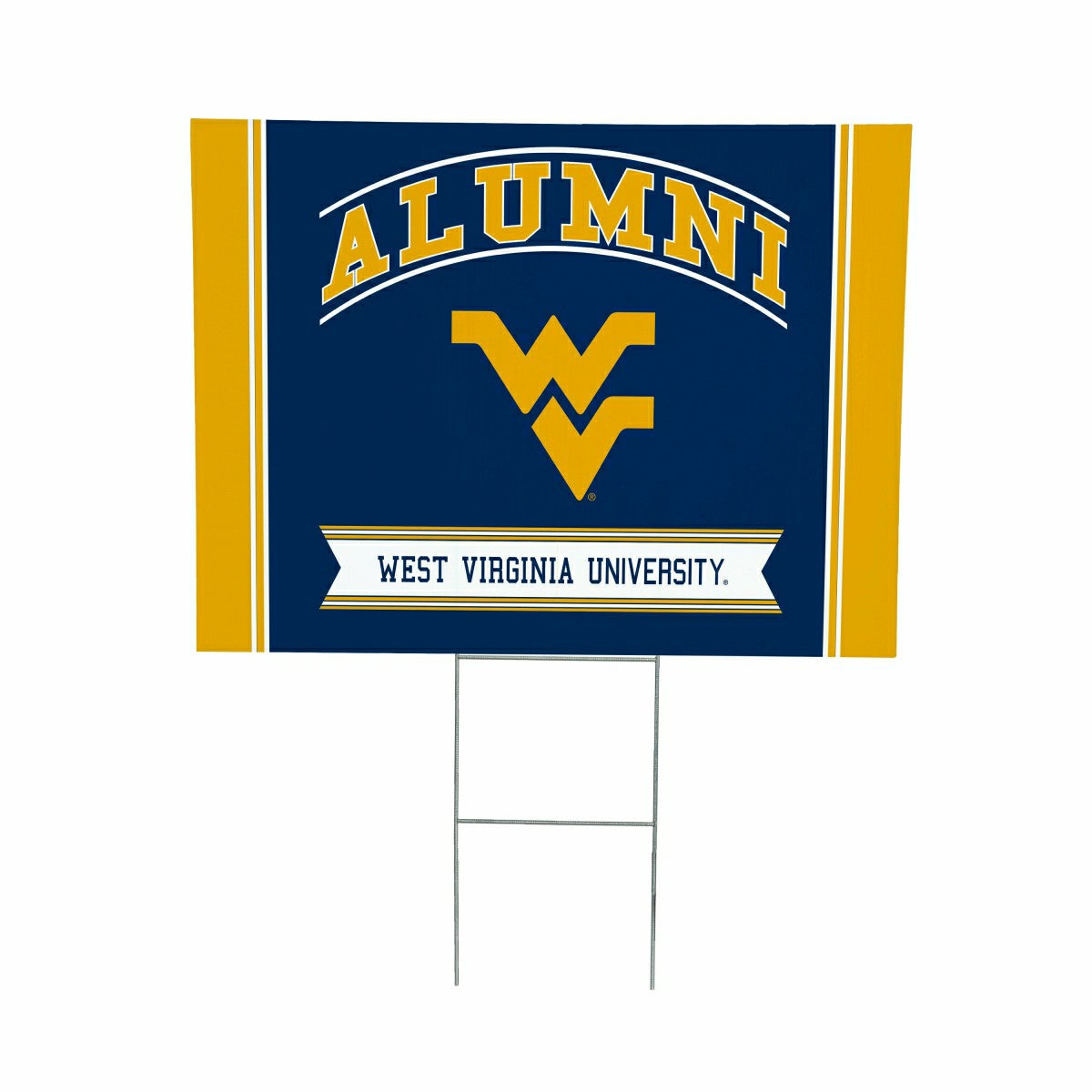 West Virginia University Coroplast Yard Sign Alumni