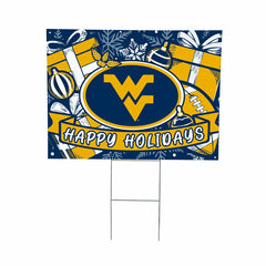 West Virginia University Coroplast Yard Sign, Holiday