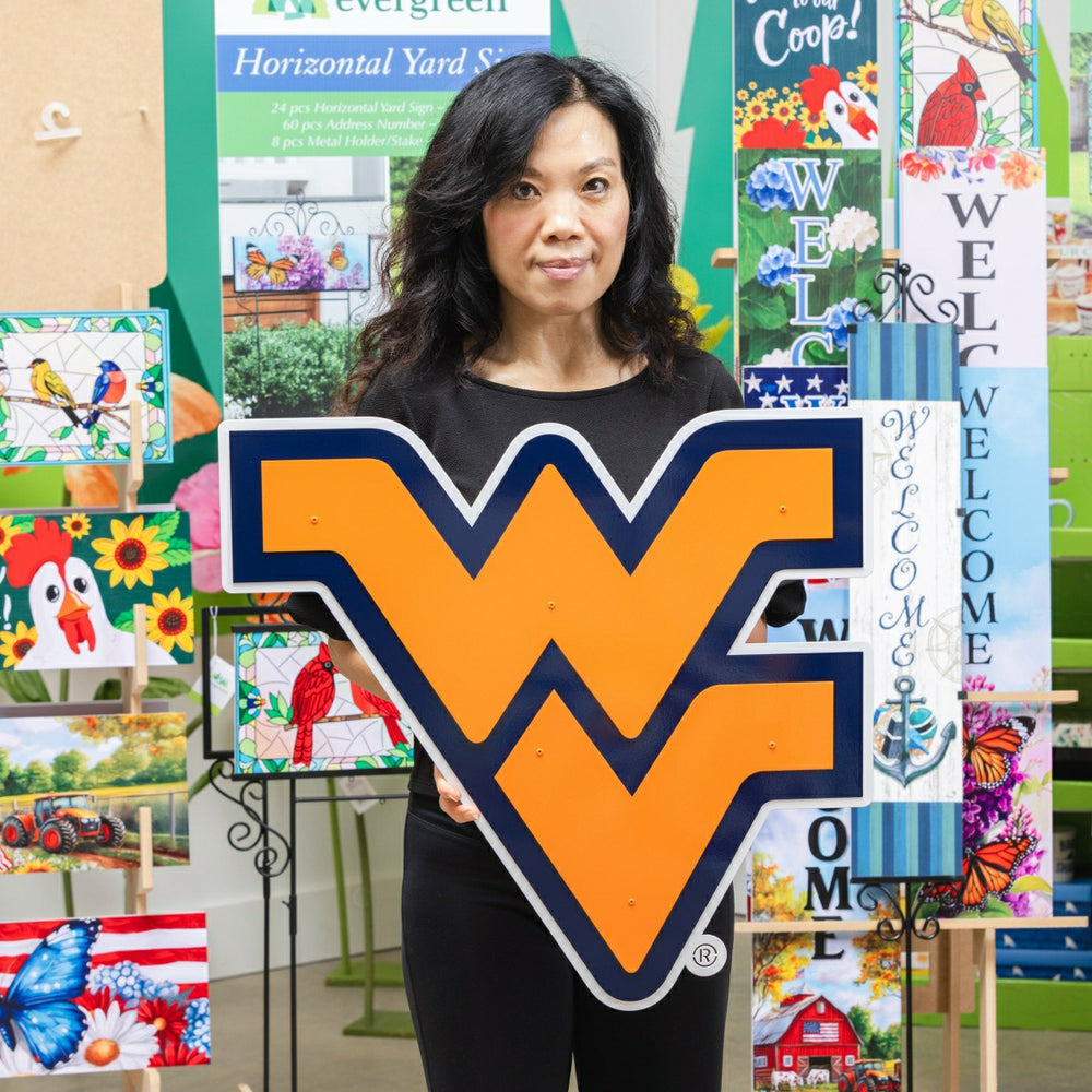 West Virginia University Premier Metal Wall Art