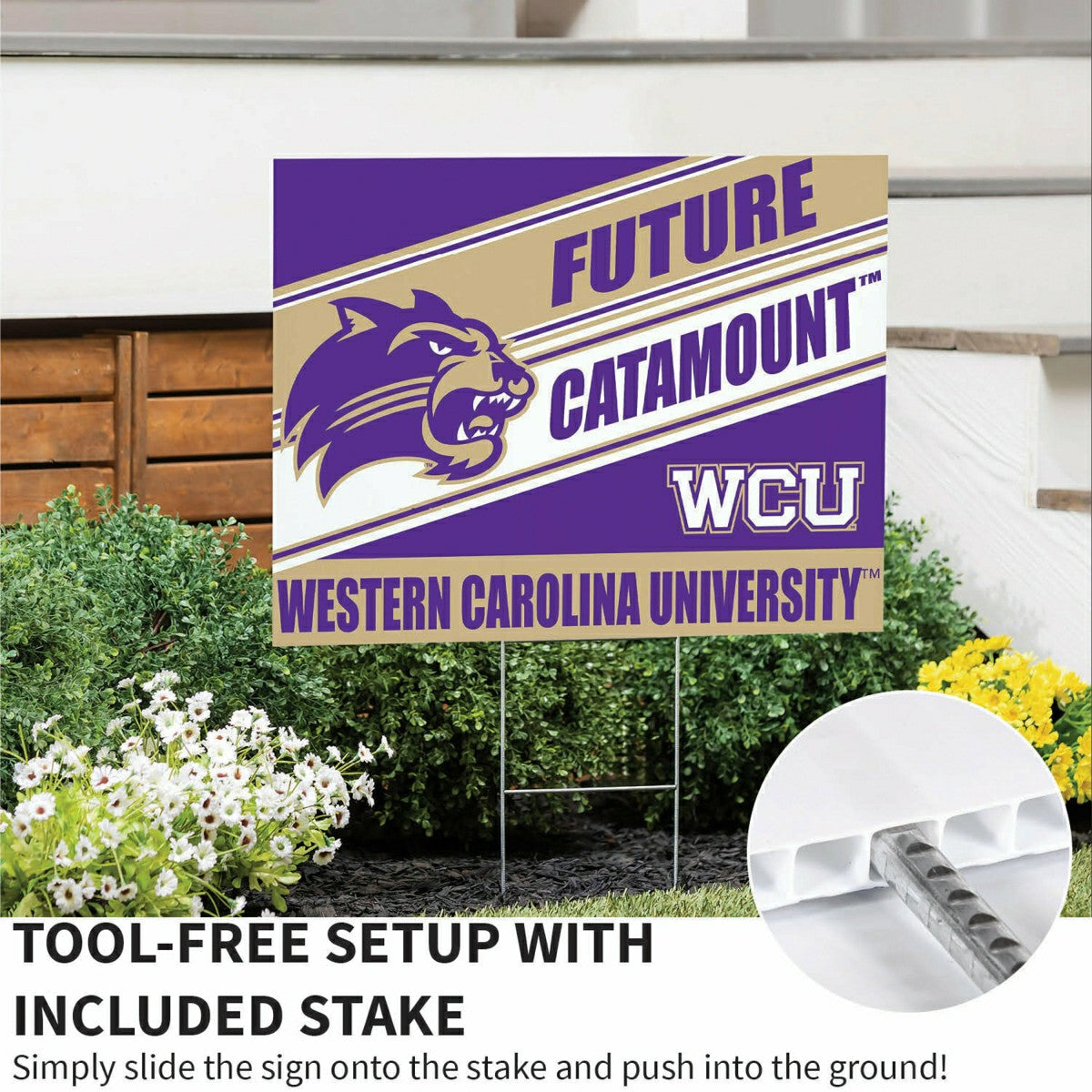 Western Carolina University Coroplast Yard Sign, Future Student