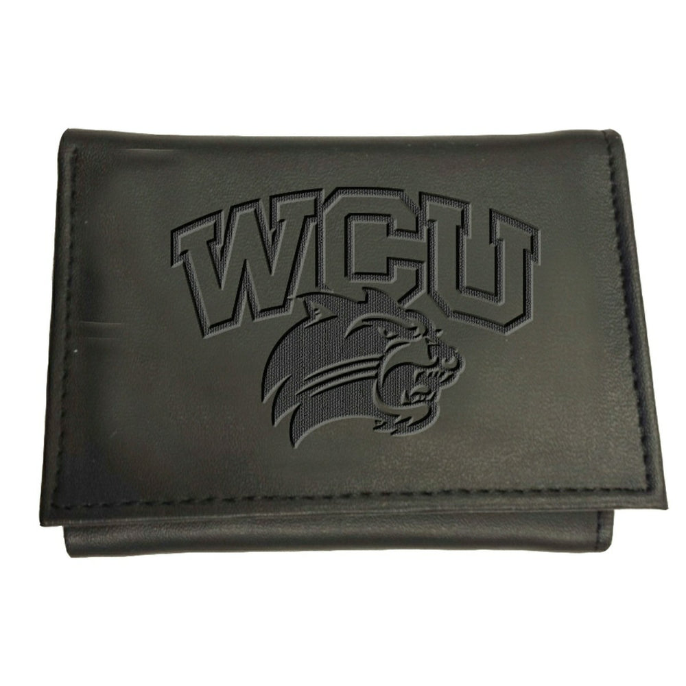 Western Carolina University, Tri-Fold Wallet, Black