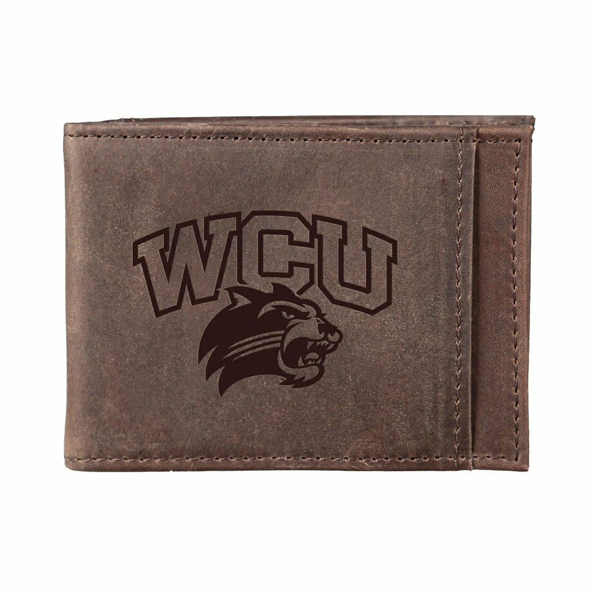 Front Pocket Wallet w/ RFID Blocking, Western Carolina University, Bro