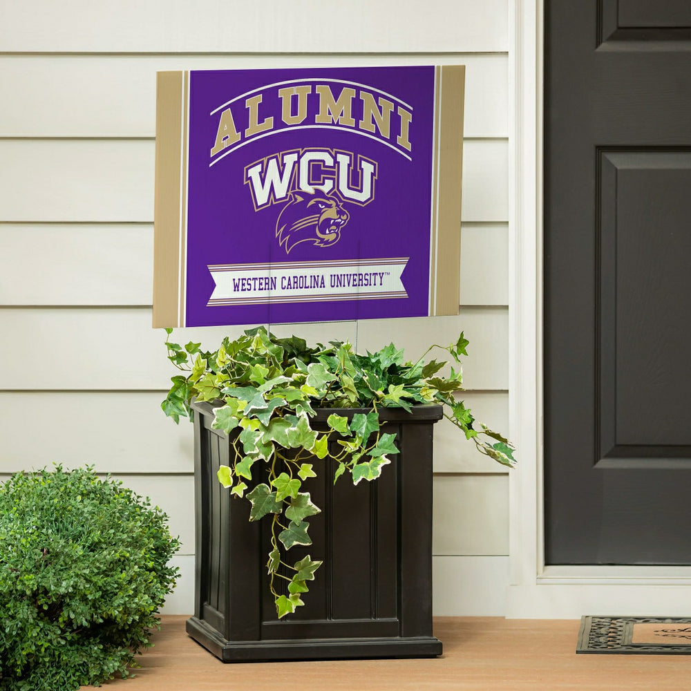 Western Carolina University Coroplast Yard Sign Alumni