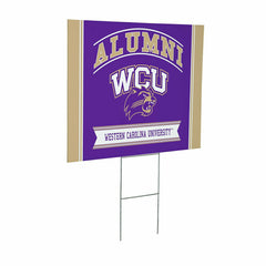 Western Carolina University Coroplast Yard Sign Alumni