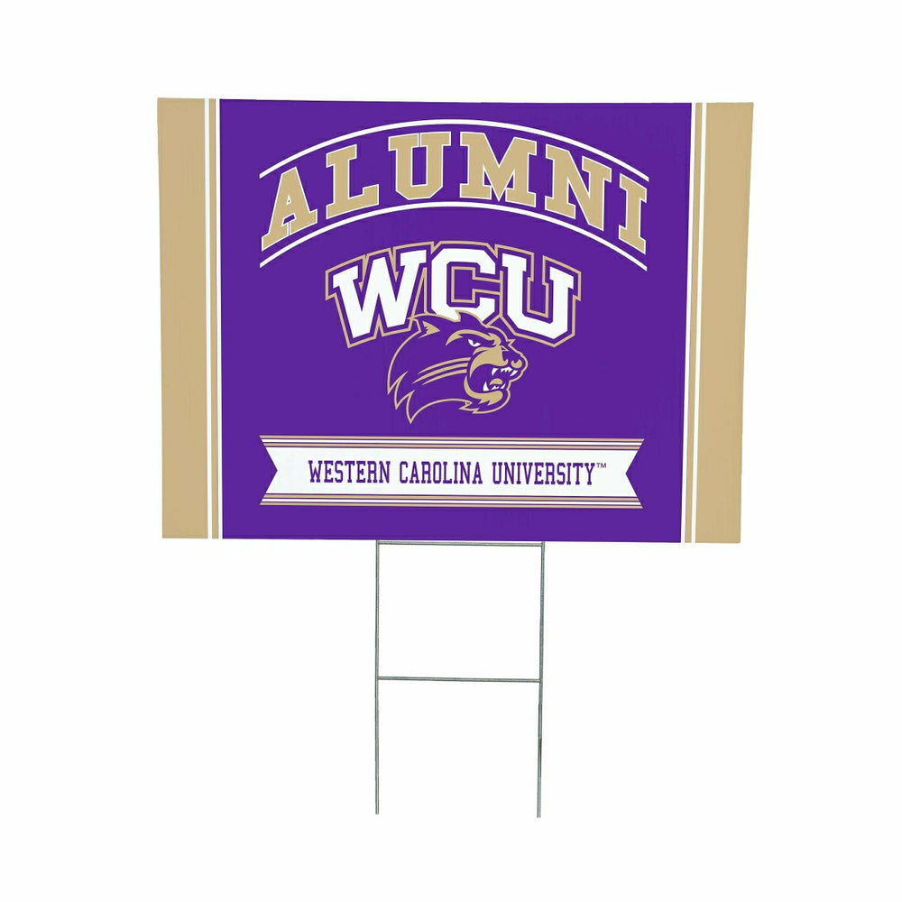 Western Carolina University Coroplast Yard Sign Alumni