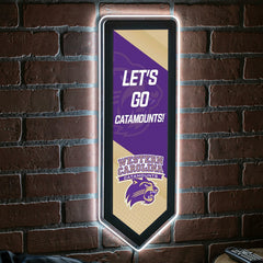 LED Wall Decor, Pennant, Western Carolina University